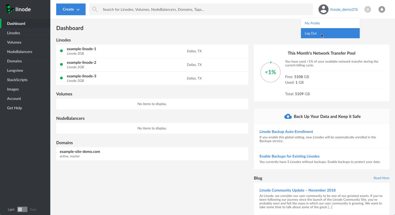 OAuth Account Profile