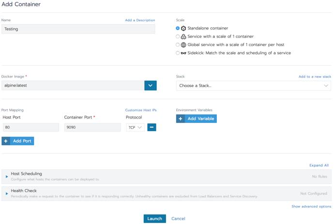 Rancher Config Rancher Config