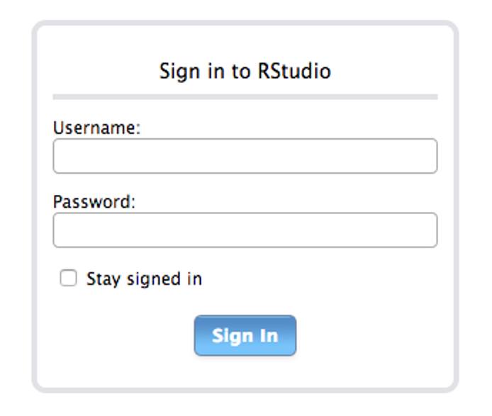 RStudio Server Login RStudio Server Login