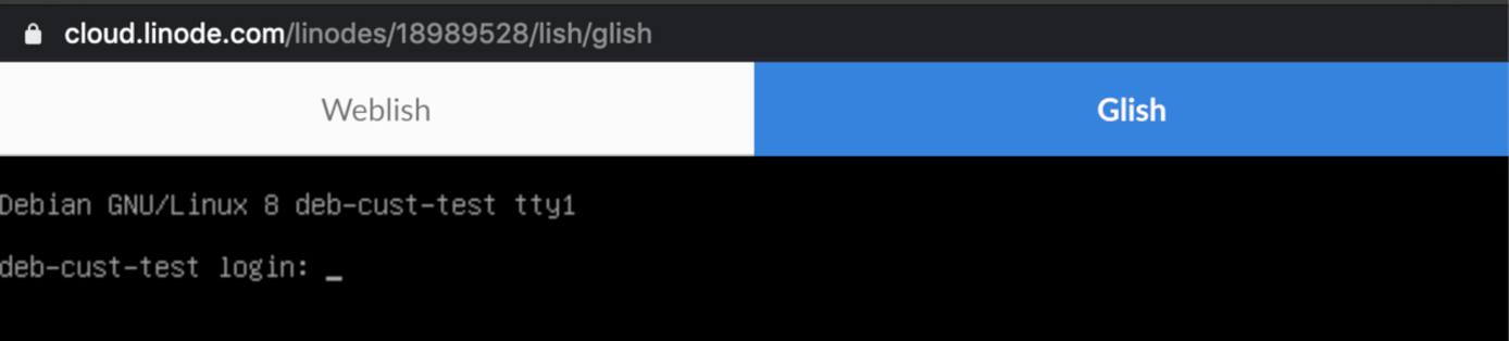 Glish Console Prompt Glish Console Prompt