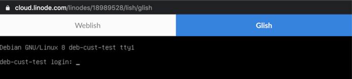 Glish Console Prompt Glish Console Prompt