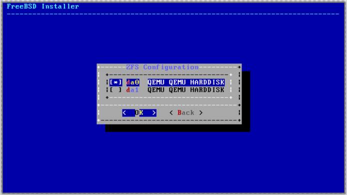 FreeBSD partition confirmation FreeBSD partition confirmation