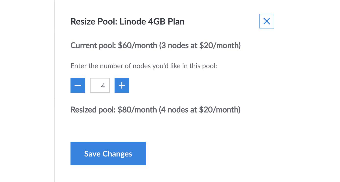 Edit your cluster's node pool Edit your cluster’s node pool
