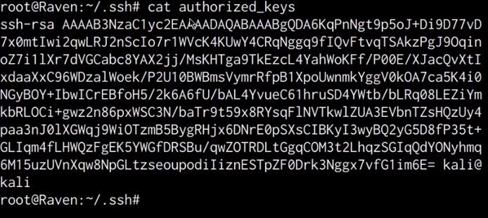 authorized_keys contents authorized_keys contents