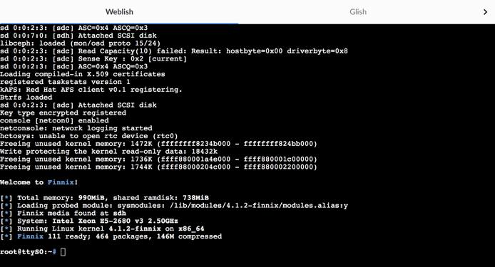 Linode Cloud Manager Lish console Linode Cloud Manager Lish console