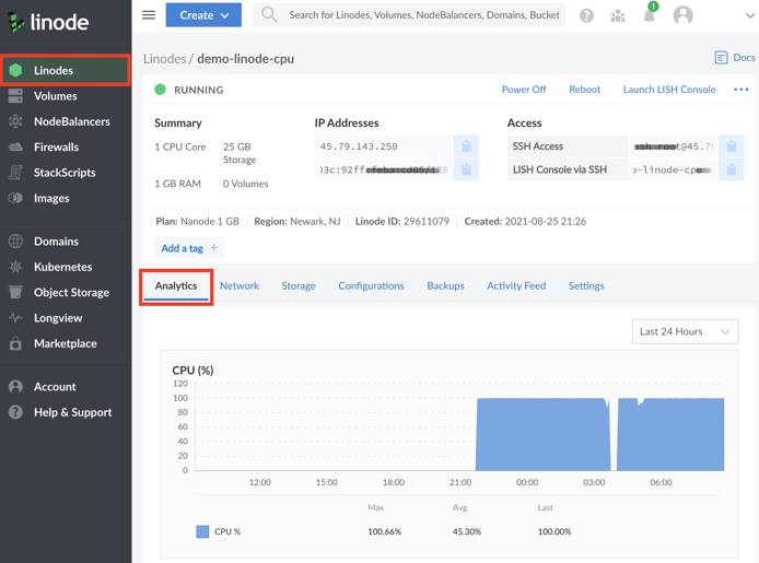 Create a Dedicated CPU instance in the Cloud Manager Dedicated CPU Candidate Graph