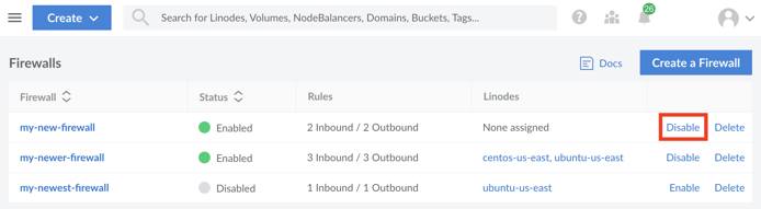 Update your Firewall's status. Update your Firewall’s status.